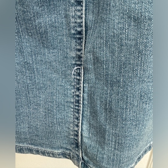 A New Day Button Down Denim Mini Skirt - Picture 5 of 6